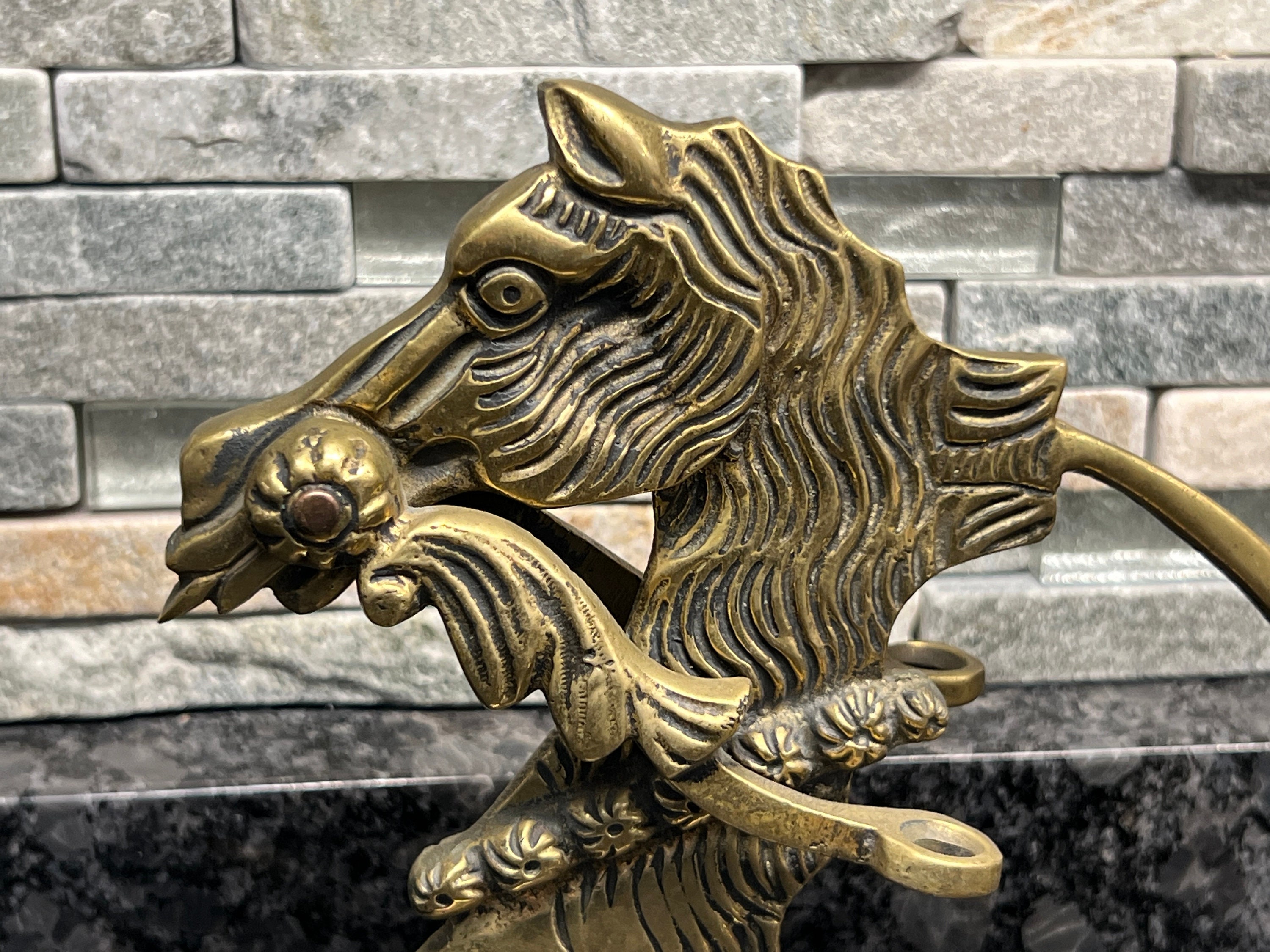 Brass Hippocampus - Gondola - Horse - Dragon - Sea Serpent
