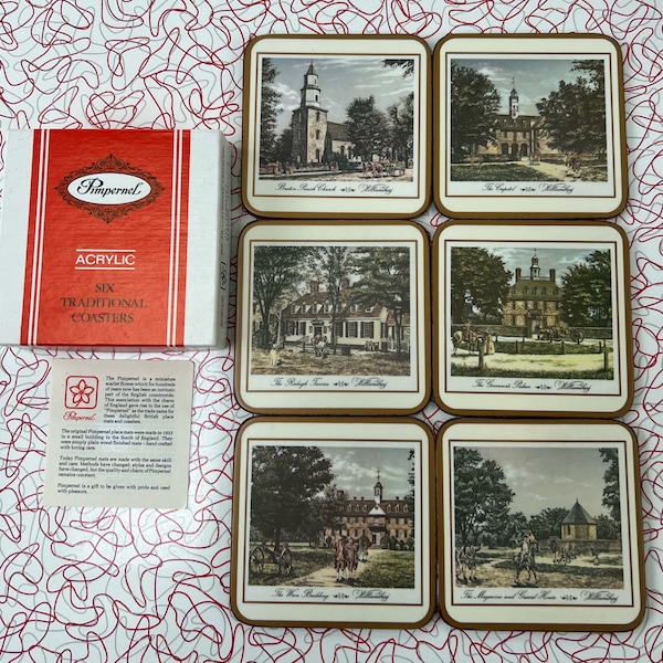 Pimpernel Coasters Etsy