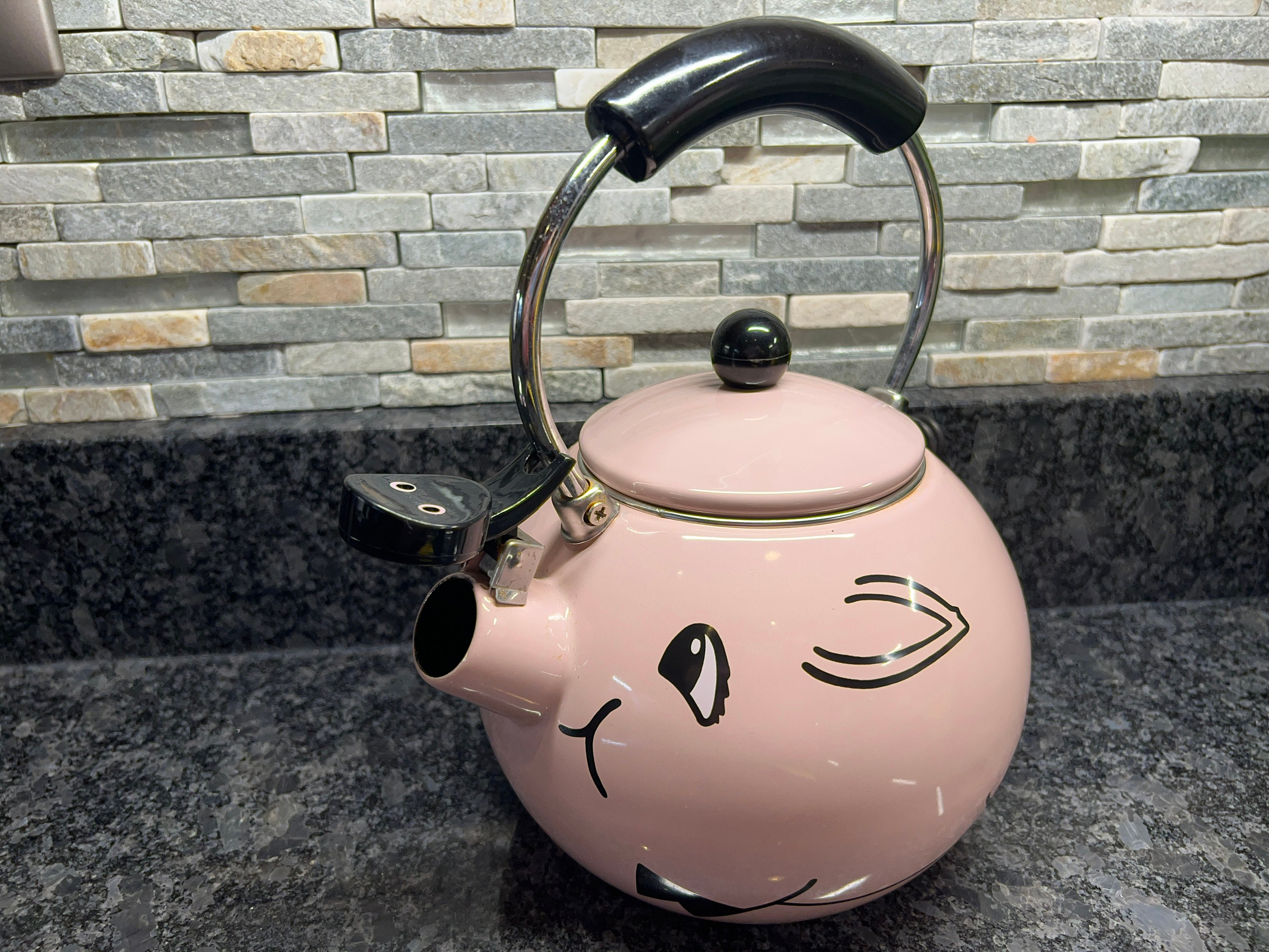 Pig tea kettle deals