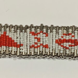 Sorority Bracelet - Pledge - Sister - Friendship - Greek - Delta Sigma Theta - Safety Pins - Folk Art - Vintage - Unique - Rare