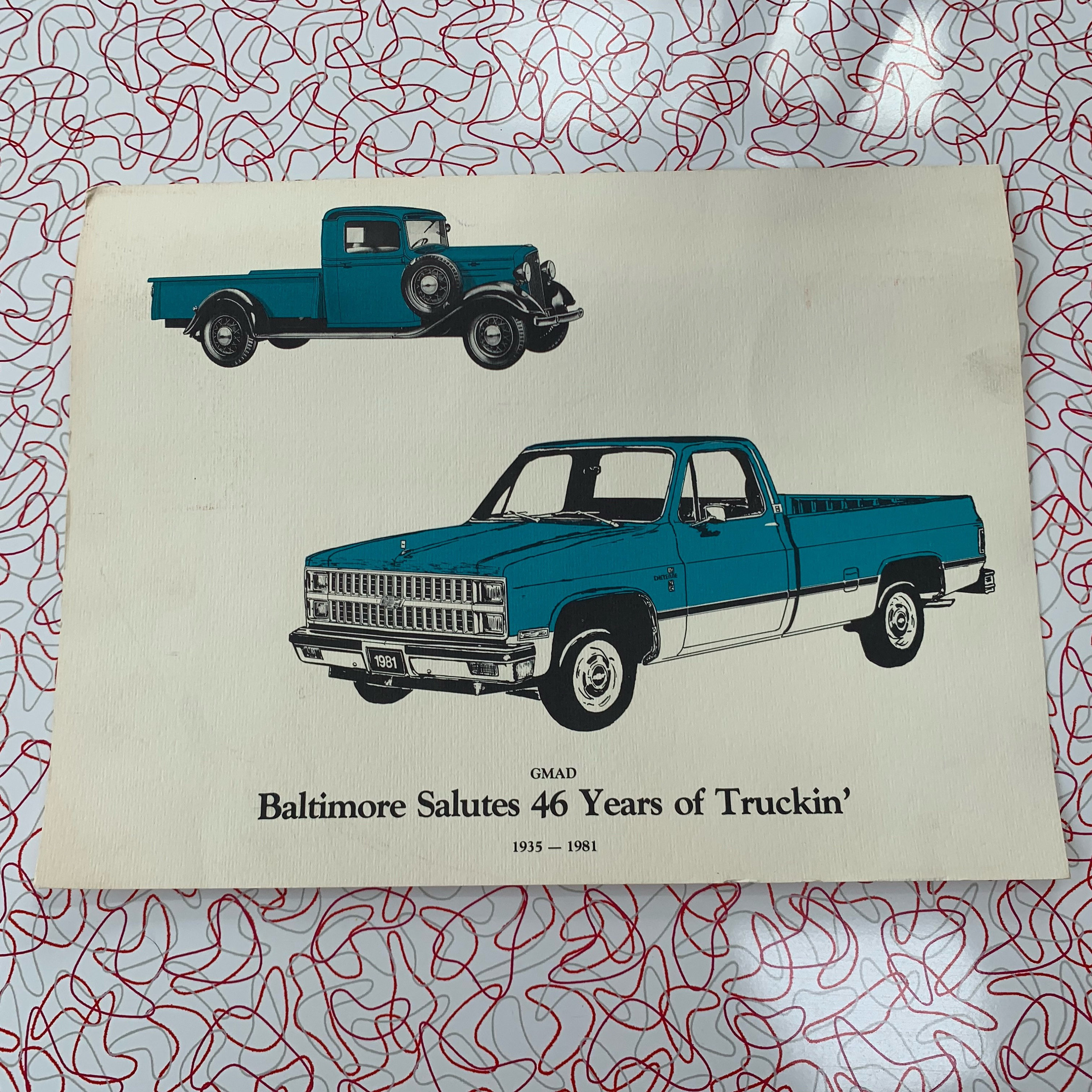Chevy Collectible - Truck - GMAD - Square Body - Two Tone