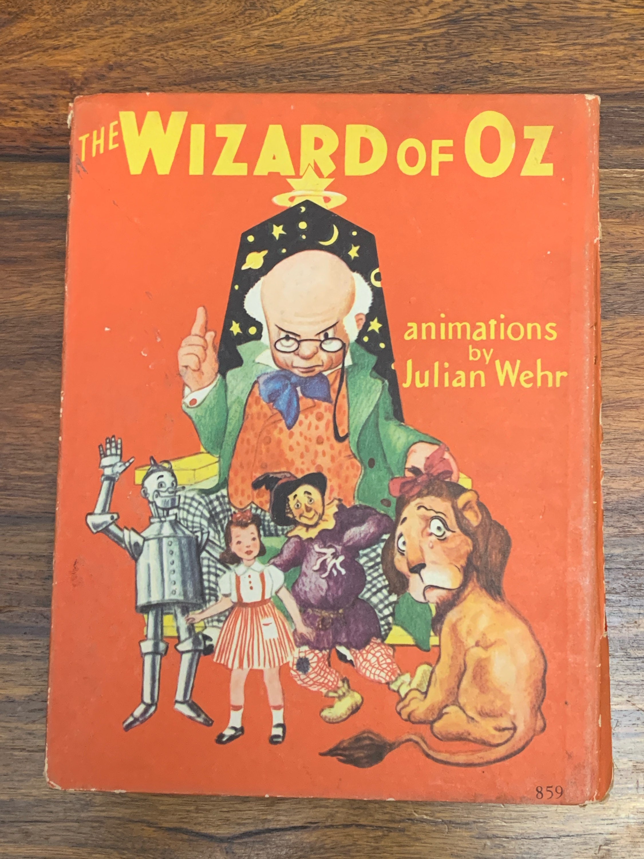 Rare Book Wizard of Oz Animations Julian Wehr 1944 - Etsy New Zealand Rare Book Wizard of Oz Animations Julian Wehr 1944 - Etsy New Zealand
