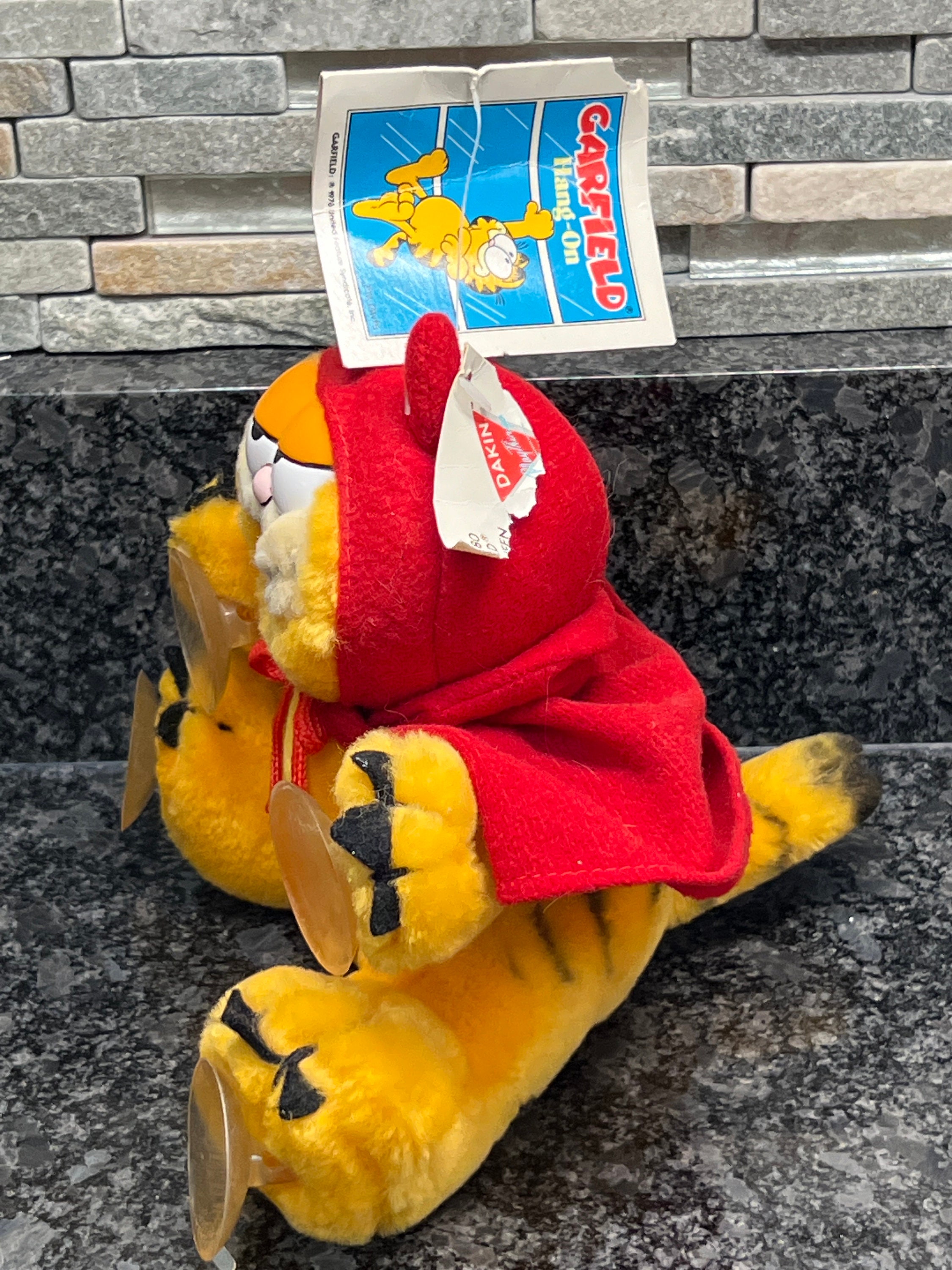 Garfield Devil Plush - Hang on - Plushie - Halloween