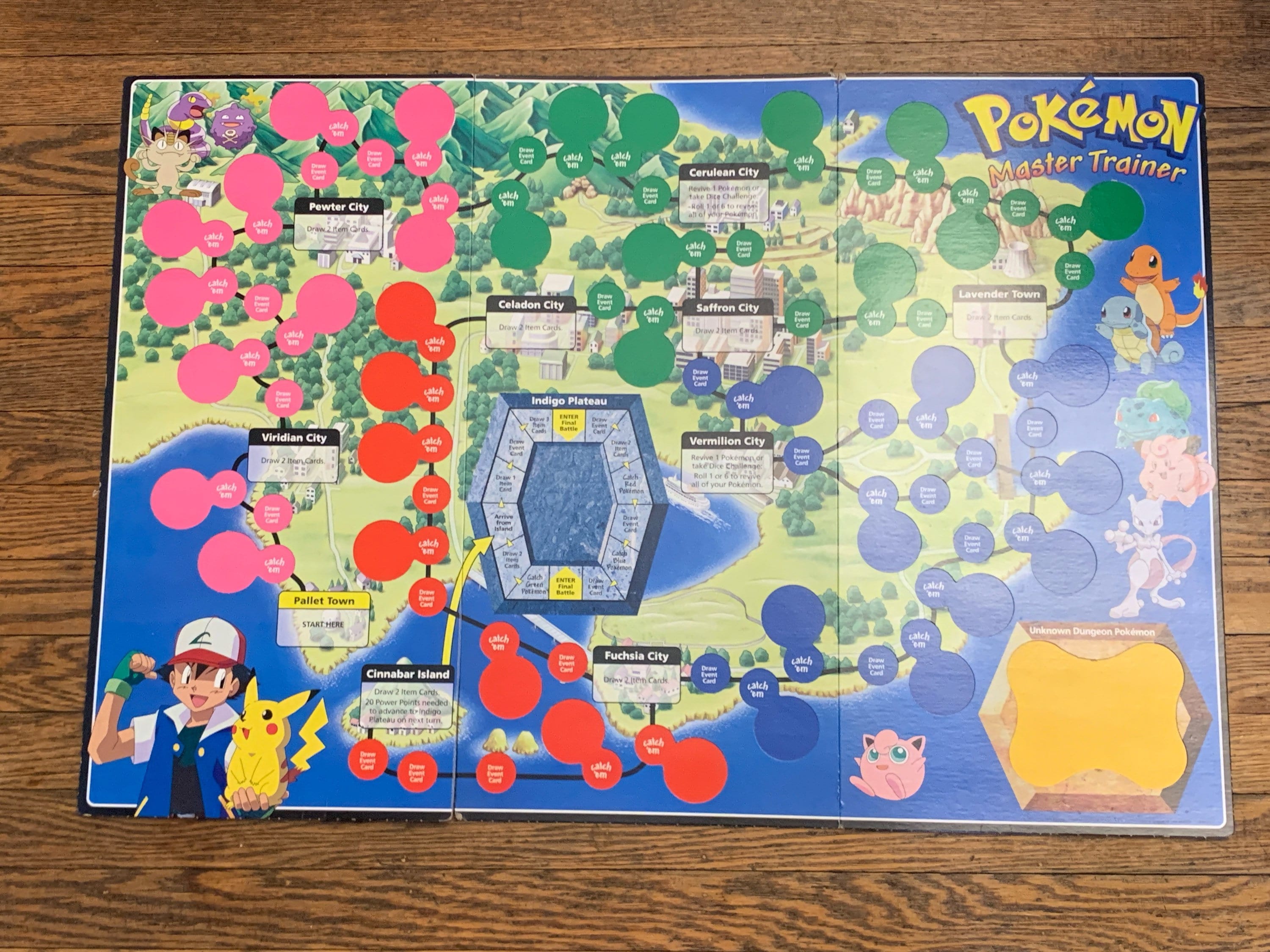 Jeu de société Pokémon Master Trainer 1999 Objet de collection Milton  Bradley vintage STRG -  Canada