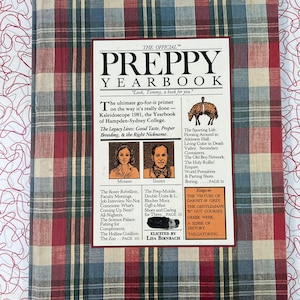 Preppy Yearbook - Hampden Sydney College - Kaleidoscope - Eighties - Rare Limited Edition - Prepster - Collectible Book - R1