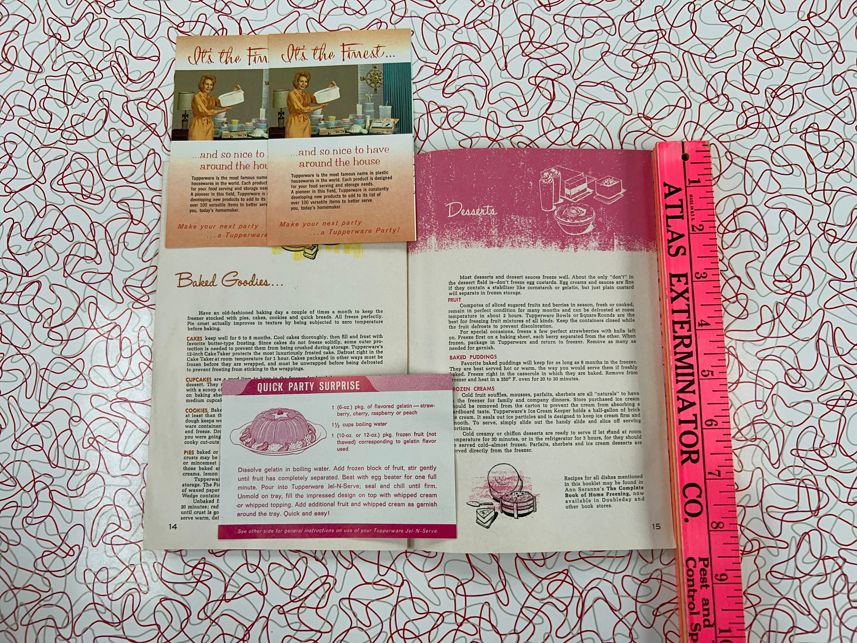 Tupperware Booklet - Catalog - Ephemera - Hostess - Party - 1966 ...