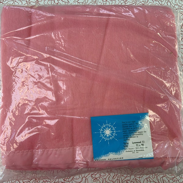 Satin Trim Blanket Etsy