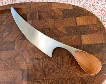 Dansk Knife - MCM - Teak - Cheese - Serving - Original Box