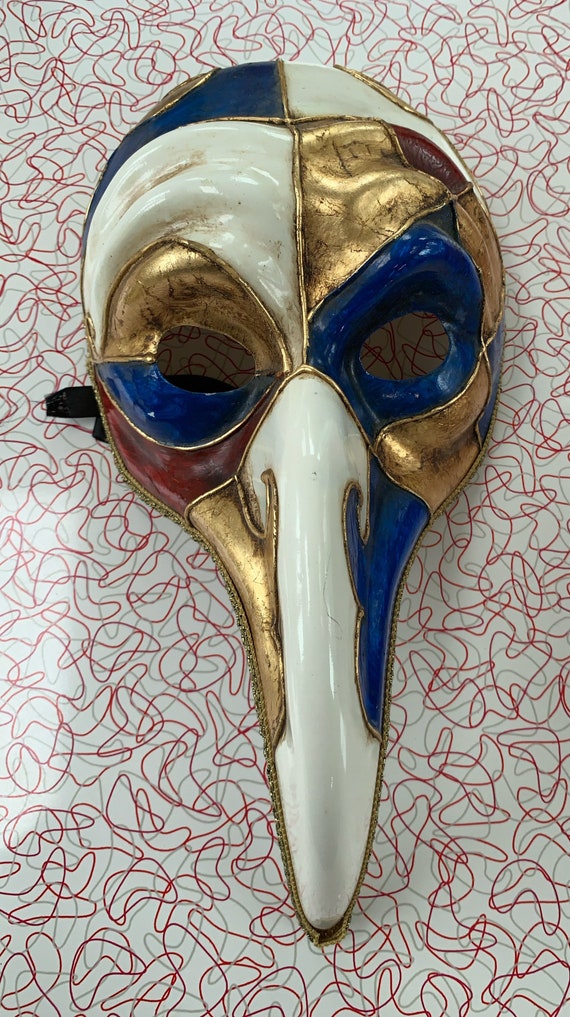 Mardi Gras Mask - Venice - Italian - Plague Doctor