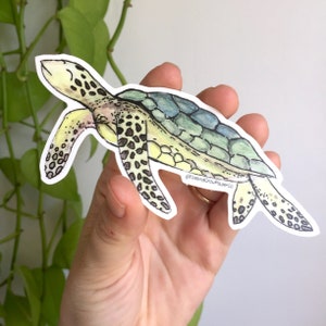 Entzückende Meerestier Sticker * Meeresschildkröte * Seepferdchen * Süßer Hai * Happy Seal * Entzückender Oktopus * Seekuh * Otter * Einsiedler Krabbe * Wal