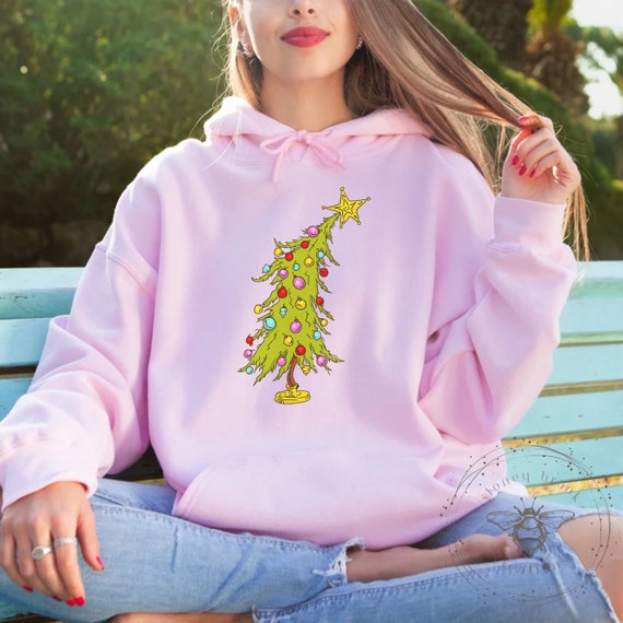 Christmas Tree Trendy Hoodie Christmas Tree Trendy Hoodie