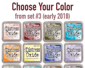 Tim Holtz Distress Oxide Ink Pads, Choose Your Color from Set #3