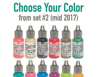 Tim Holtz Distress Oxide Reinkers, Choose Your Color from Set #2