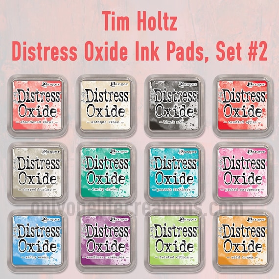  Tim Holtz Distress Oxides Ink Pad Bundle Release #3