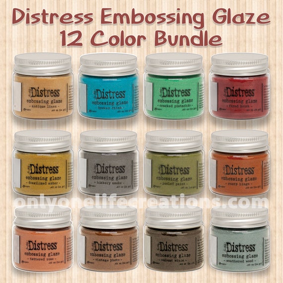 Tim Holtz Distress Oxide Ink Pads: Set #1, 12 Color Bundle