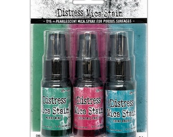 Tim Holtz Distress Mica Stain: Holiday Set #4 (SCK81166)