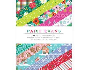 Paige Evans Sugarplum Wishes 6"X8" Single-Sided Paper Pad, 36/Pkg (PE022007)