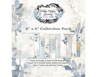 49 and Market - Vintage Artistry Shore 6x6 Paper Pack