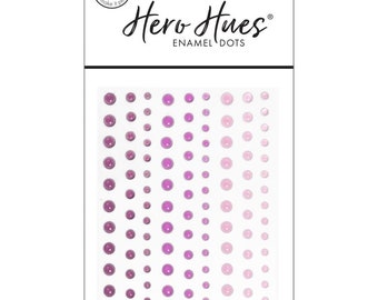 Hero Arts Hero Hues Enamel Dots: Translucent Pinks (HACH340)