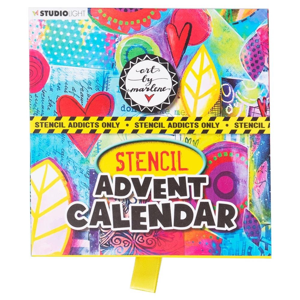 Art by Marlene Advent Calendar Stencil Addicts Only BMESAC03 Etsy