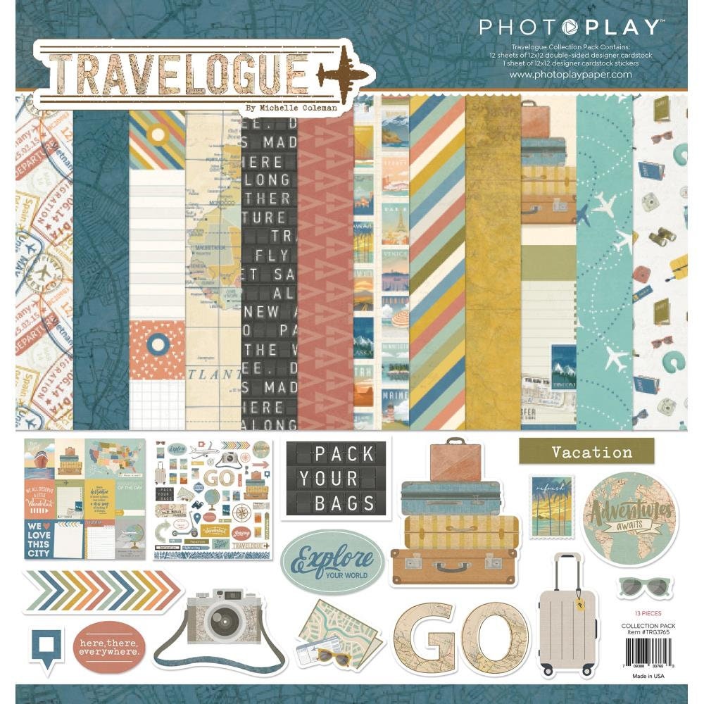 Photoplay Travelogue 12x12 Collection Pack (PTRG3765)