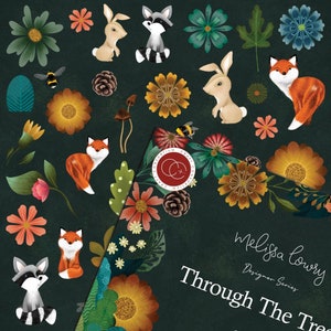 Blocco Carta Craft Consortium Through The Trees 6x6 Pollici - 40 Fogli 180g
