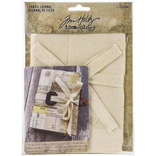 Tim Holtz Idea-ology Fabric Journal 4"x6" (TH94029)