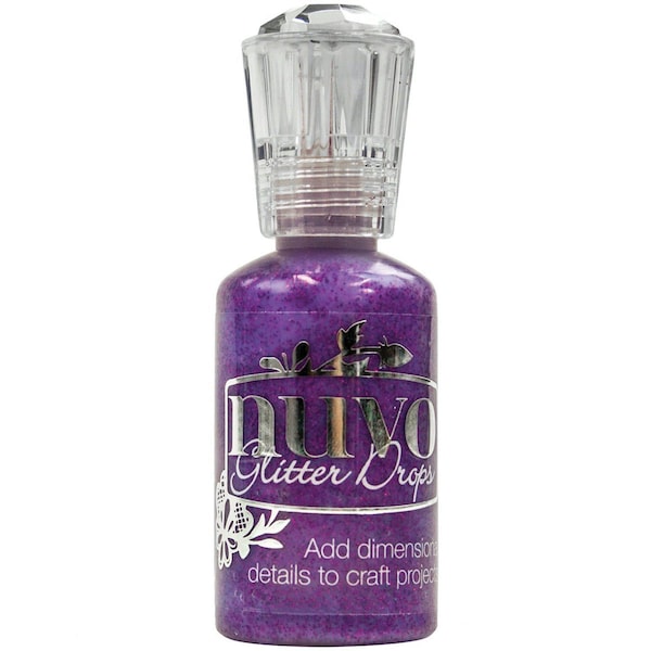 Nuvo Glitter Drops 1.1oz, choose your color