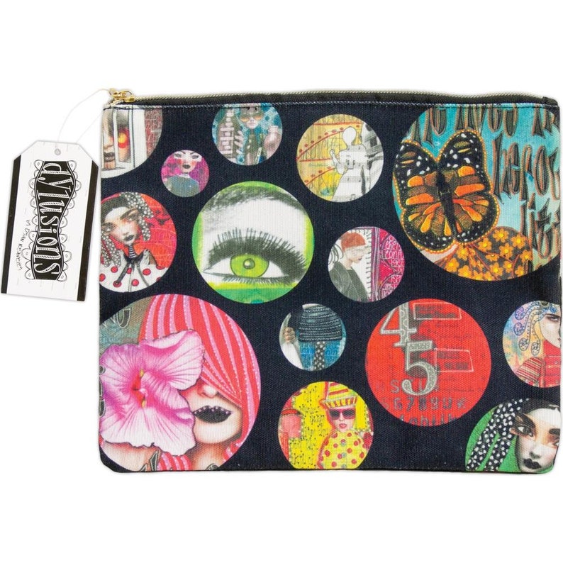 DYE62233 Dyan Reaveley/'s Large Accessory Bag - TL050 by Dylusions