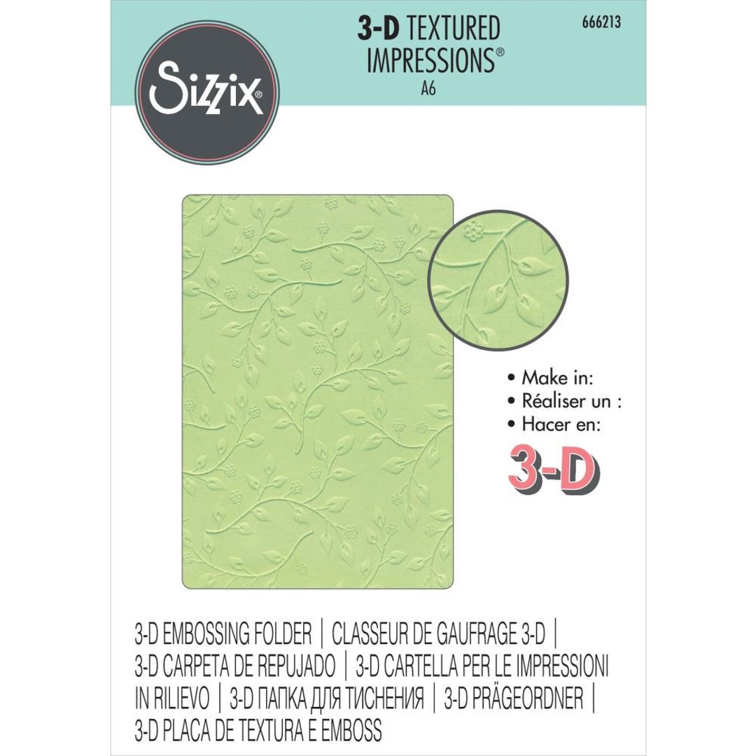 Sizzix Textured Impressions Embossing Folders 2PK - Circles