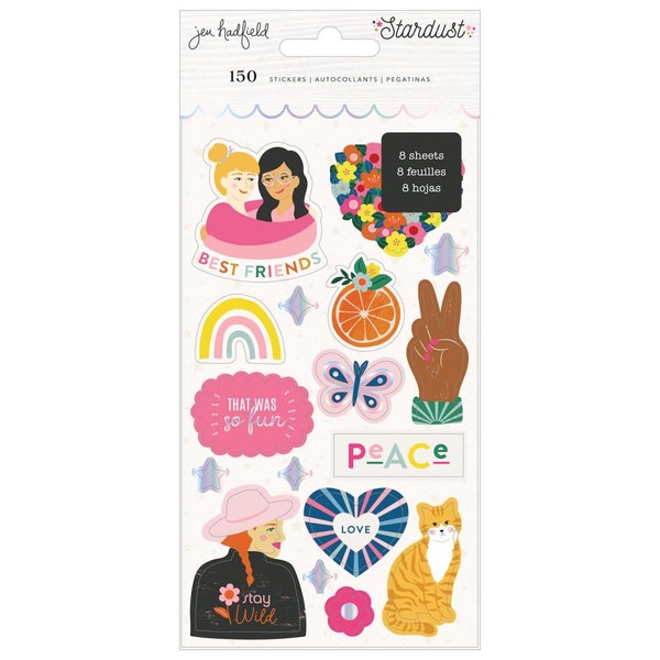 Jen Hadfield Stardust Sticker Book (JH013813)