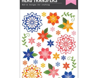 Hero Arts Hero Transfers: Graphic Florals (HART106)