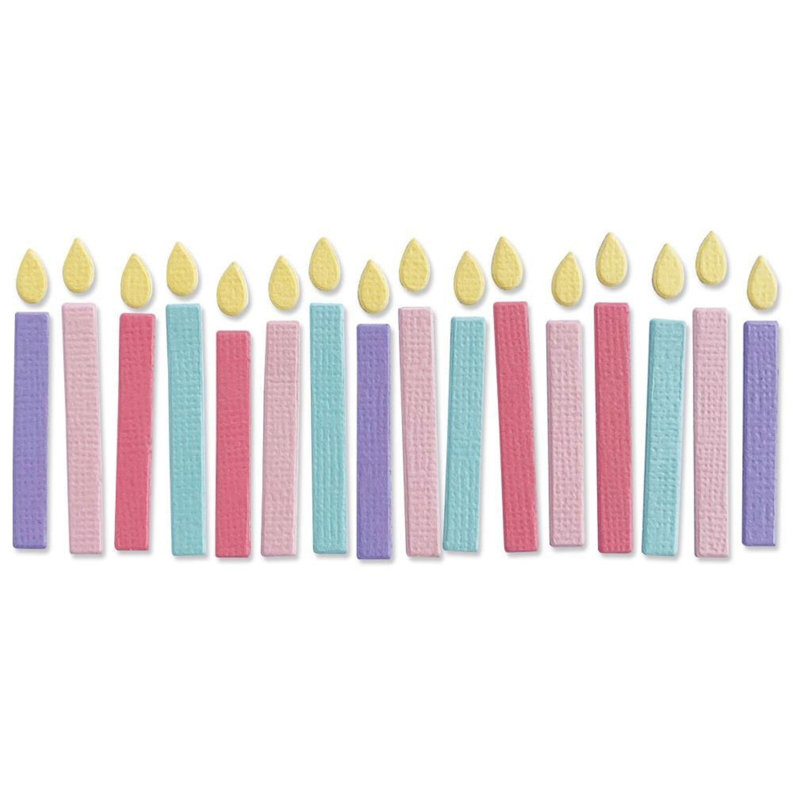 Sizzix Thinlits Dies Birthday Candles by Kath Breen 665071 Etsy