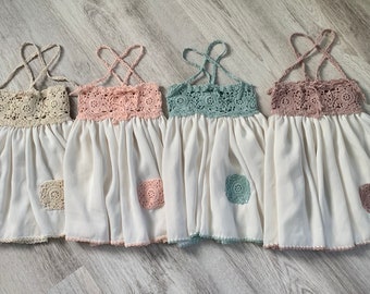 Newborn Baby Crochet Dress