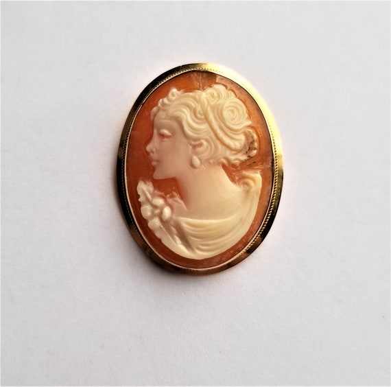 Vintage Cameo Pin/Pendant 1979 - image 2