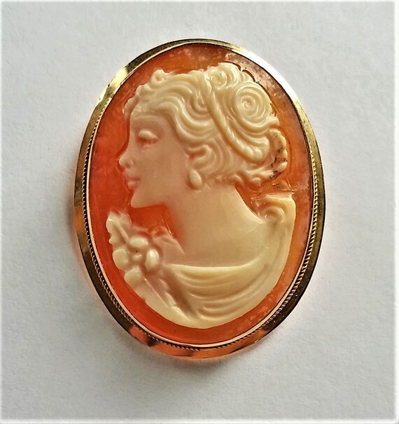 Vintage Cameo Pin/Pendant 1979 - image 3