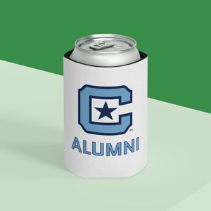 The Citadel Helmet Inspired Alumni Can Cooler