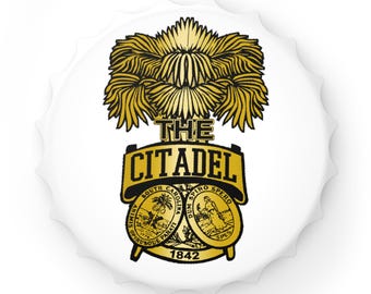 The Citadel Hat Brass Bottle Opener