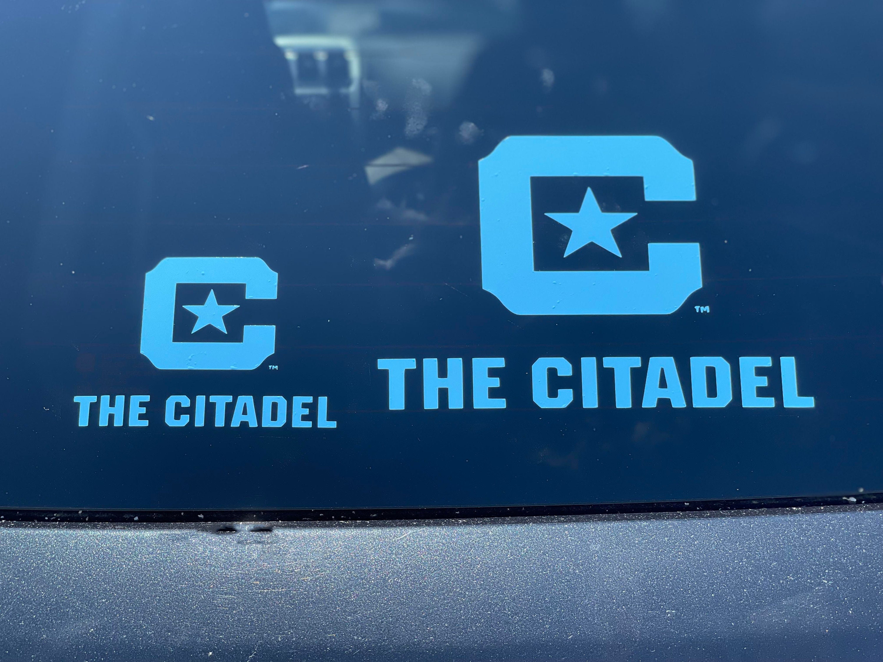 The Citadel NCAA Sticker Decals – Officially Licensed, Vinyl, 4-Inch Set For Laptop, Car, Water Bottle