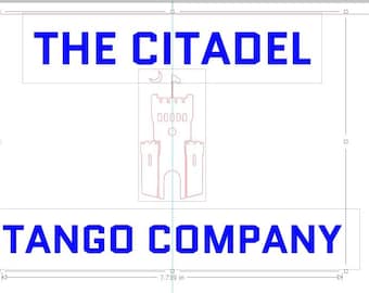 The Citadel Company Sticker