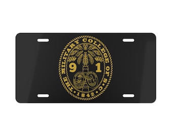Citadel Class Ring License Plate
