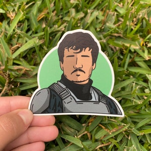 The Mandalorian // Pedro Pascal Sticker