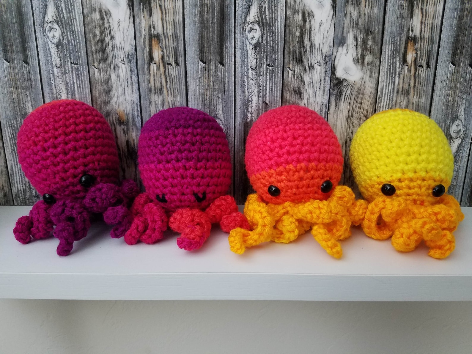No Sew Octopus Amigurumi Crochet PATTERN Beginner Friendly Etsy