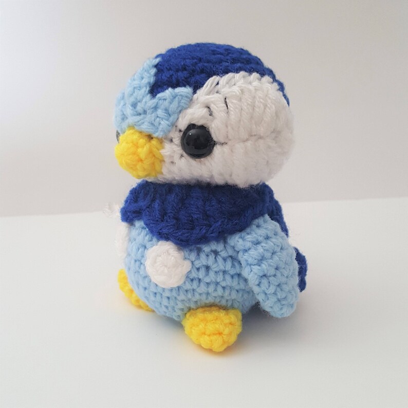 Piplup Amigurumi Crochet PATTERN penguin Pokemon Etsy