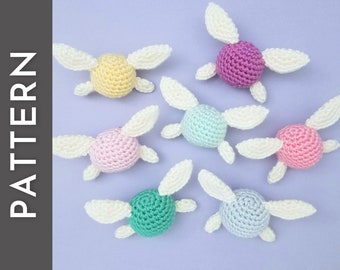 Crochet Fairy PATTERN - crochet PDF pattern - cute fairy amigurumi - easy and quick to make - beginner friendly