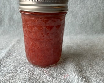 SUGAR FREE Strawberry Jam, Homemade Gift, Stocking Stuffer, Easter Basket, Mother's Day Gift, Sweets. 8oz