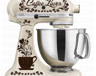 Coffee Mixer Decal