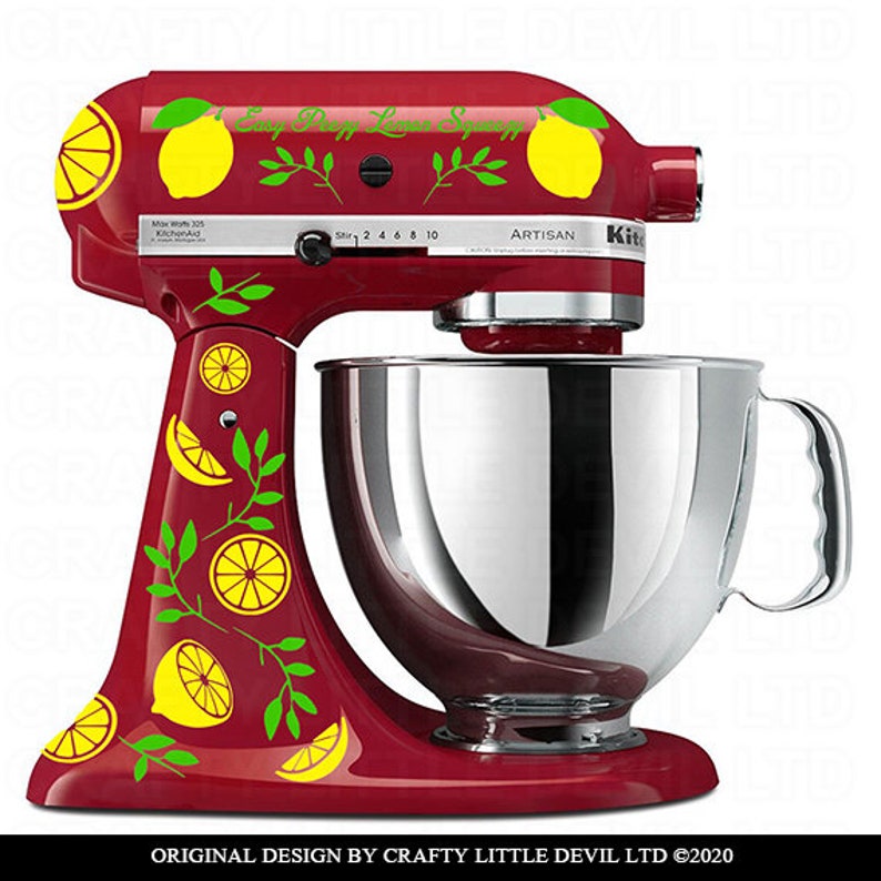 Floral Inspired Design Kitchenaid Mixer Decal Sticker Kitchen Mixer Mixer  Tattoo Kitchen Mixer Upgrade 