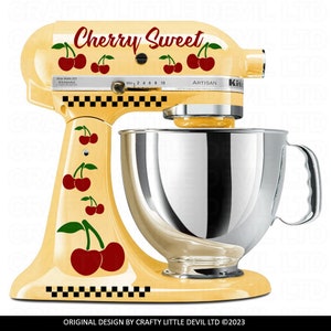 Cherry mixer decal image 4