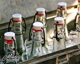 Bottles - Matted & Signed Photograph